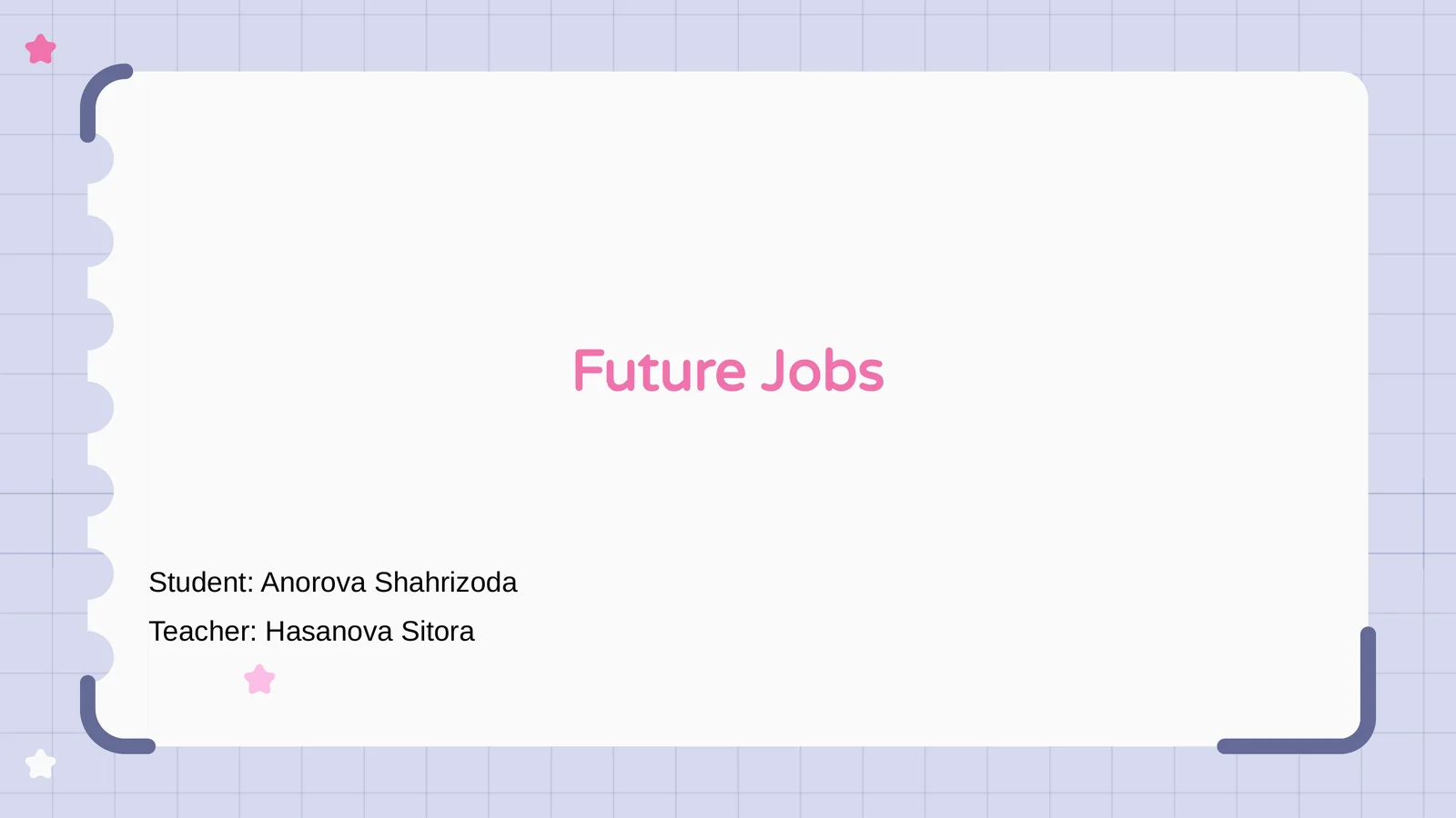 Future Jobs