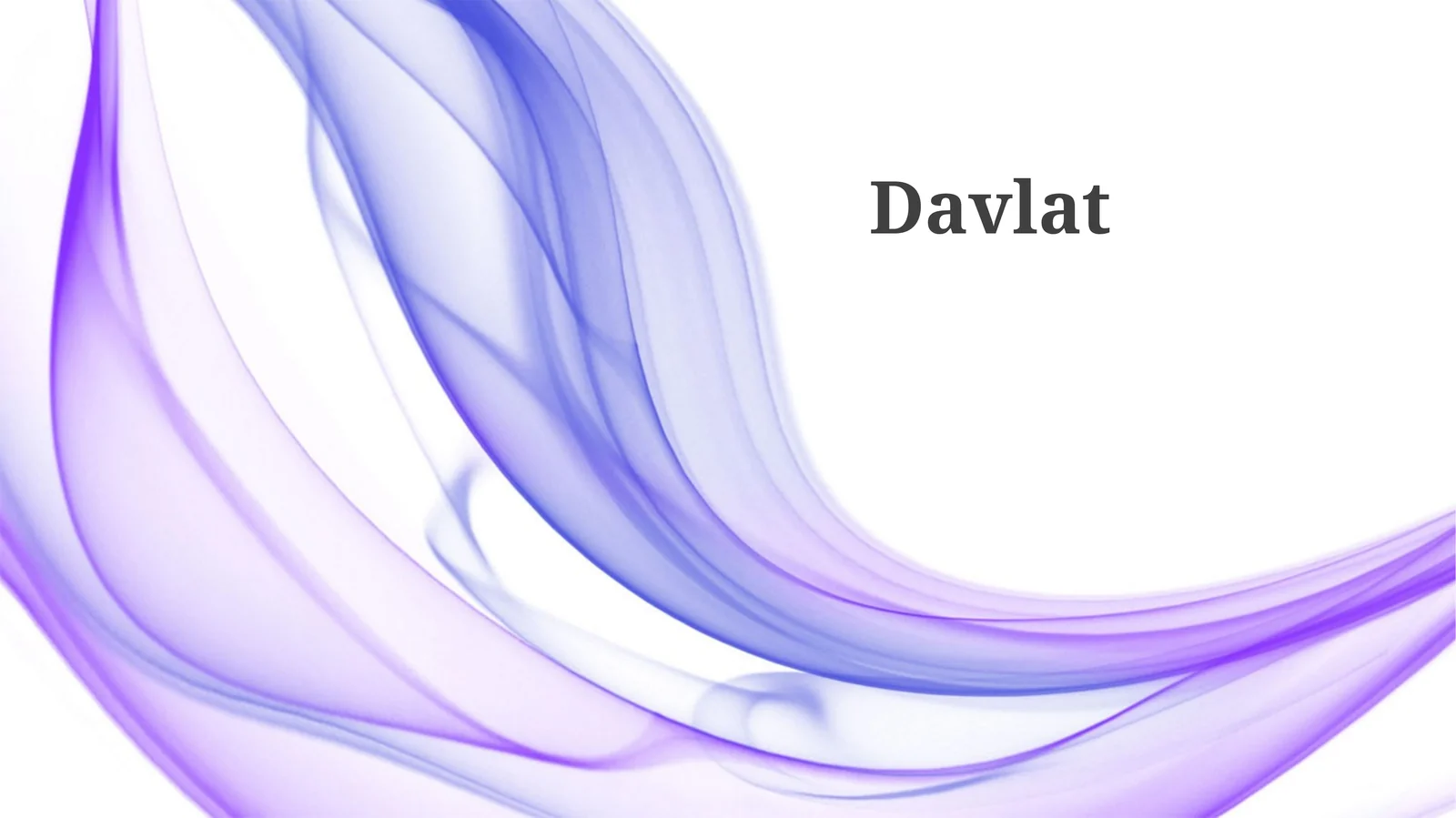Davlatning zamonaviy jamiyatdagi roli