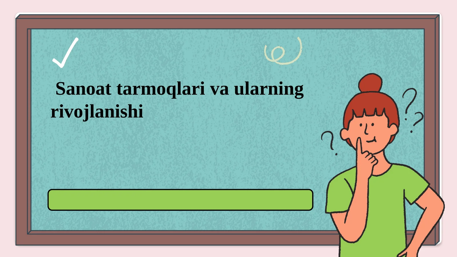 Sanotat-moliya rivojlanishiga oid 1-mavzu