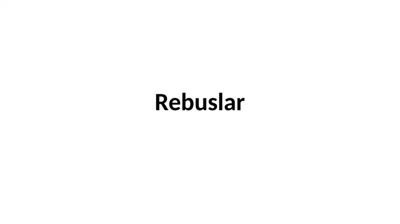 Rebuslar