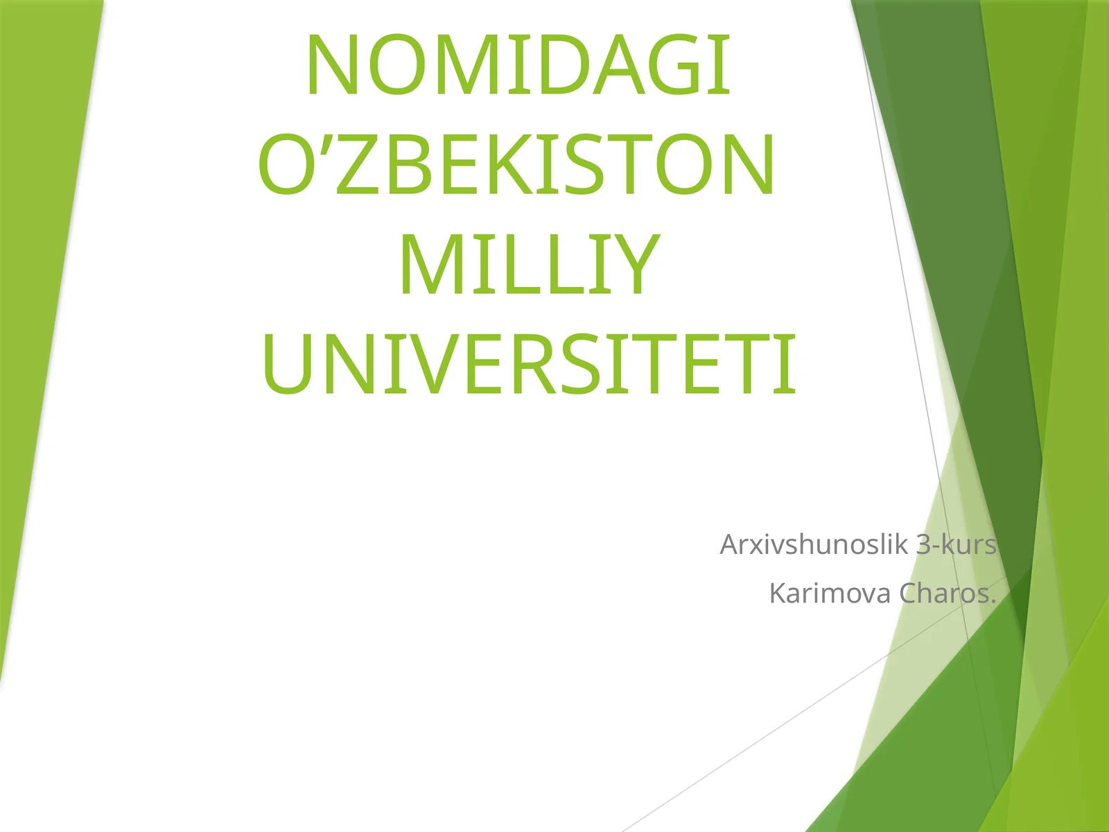 ARXEOGRAFIYA: ISH YURITISH HUJJATLARINI ARXEOGRAFIK NUQTAI NAZARDAN O’RGANISH