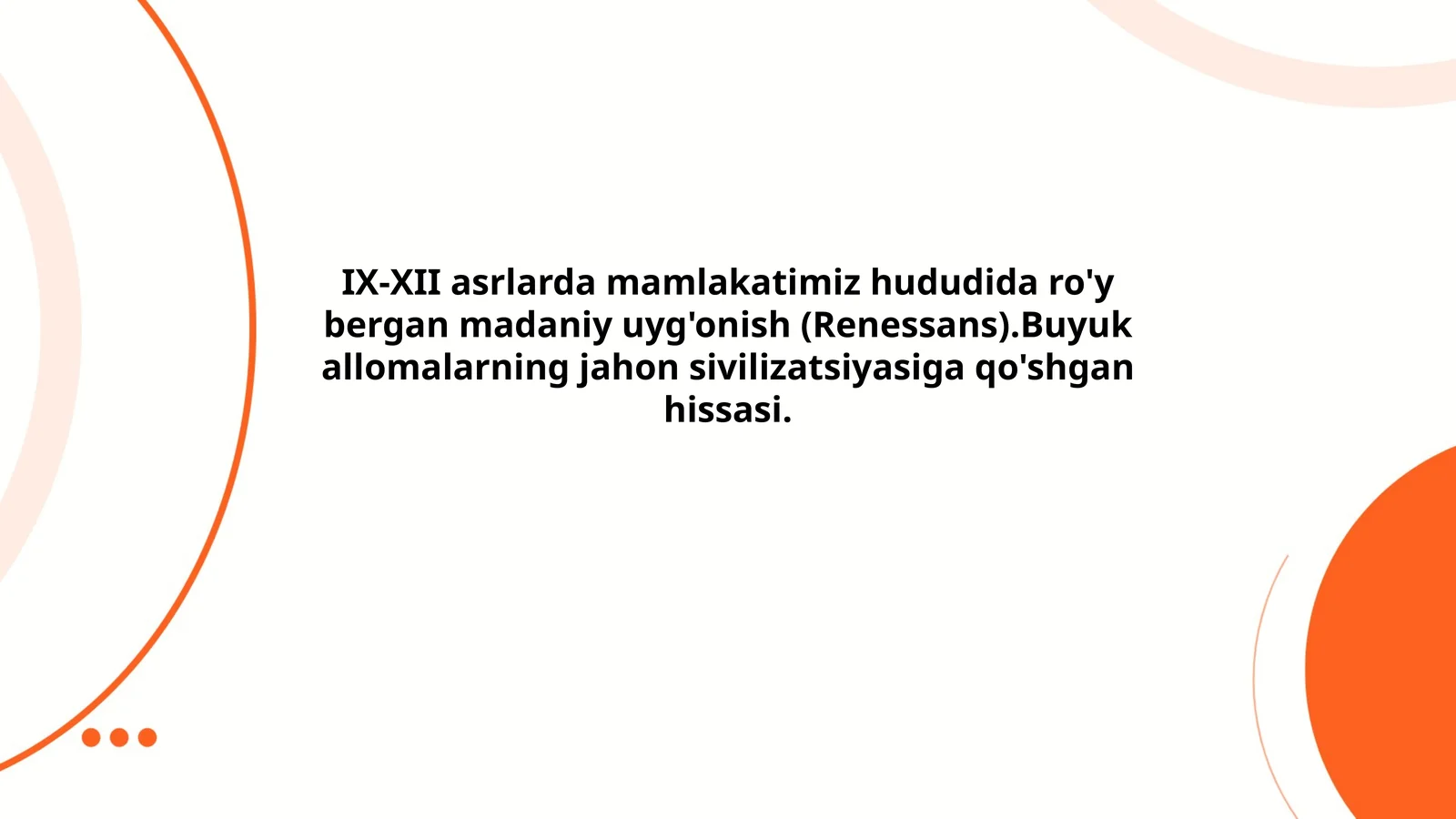 Movarounnahrda Renessans davri
