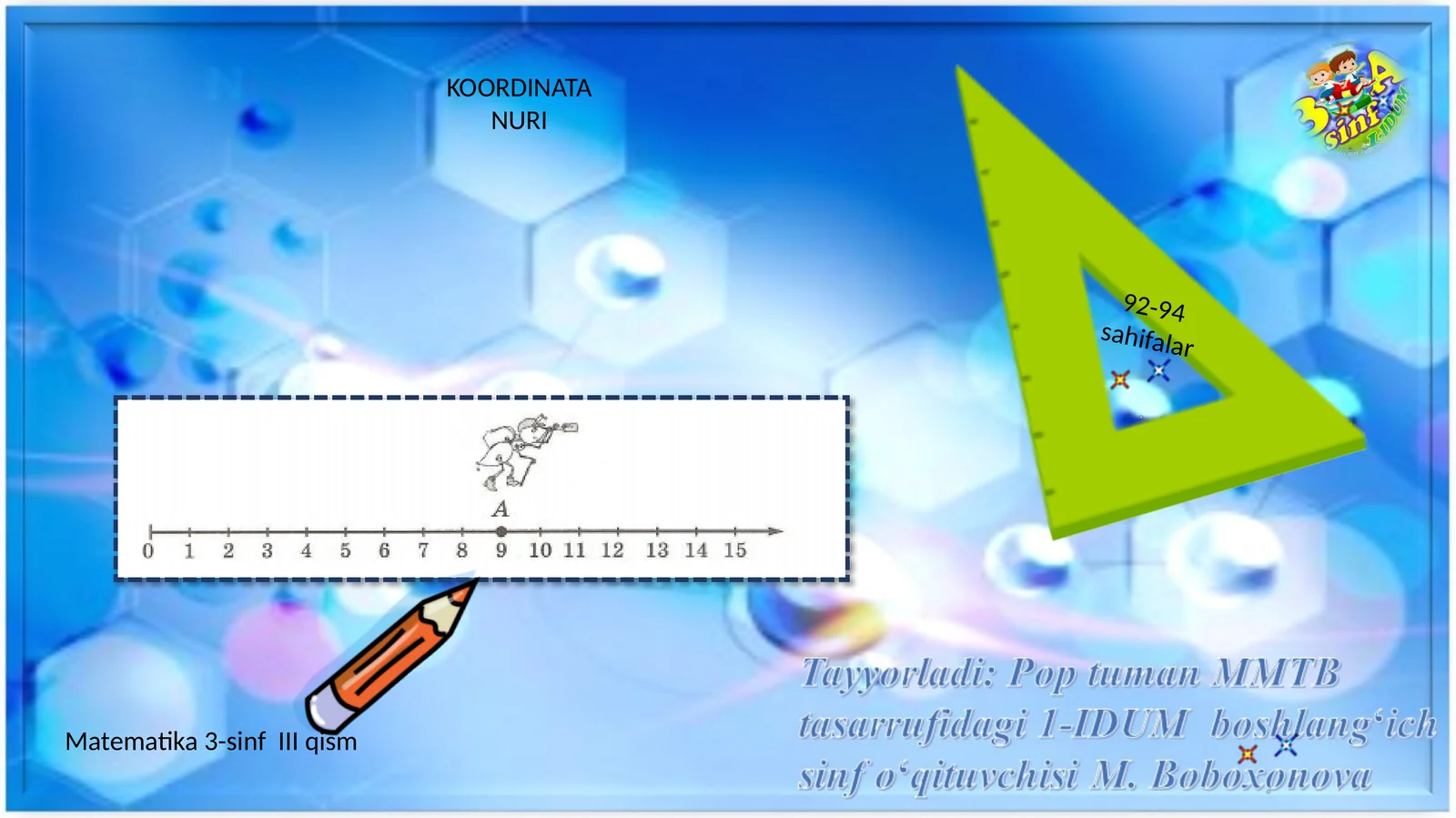 Matematika 3-sinf III qism