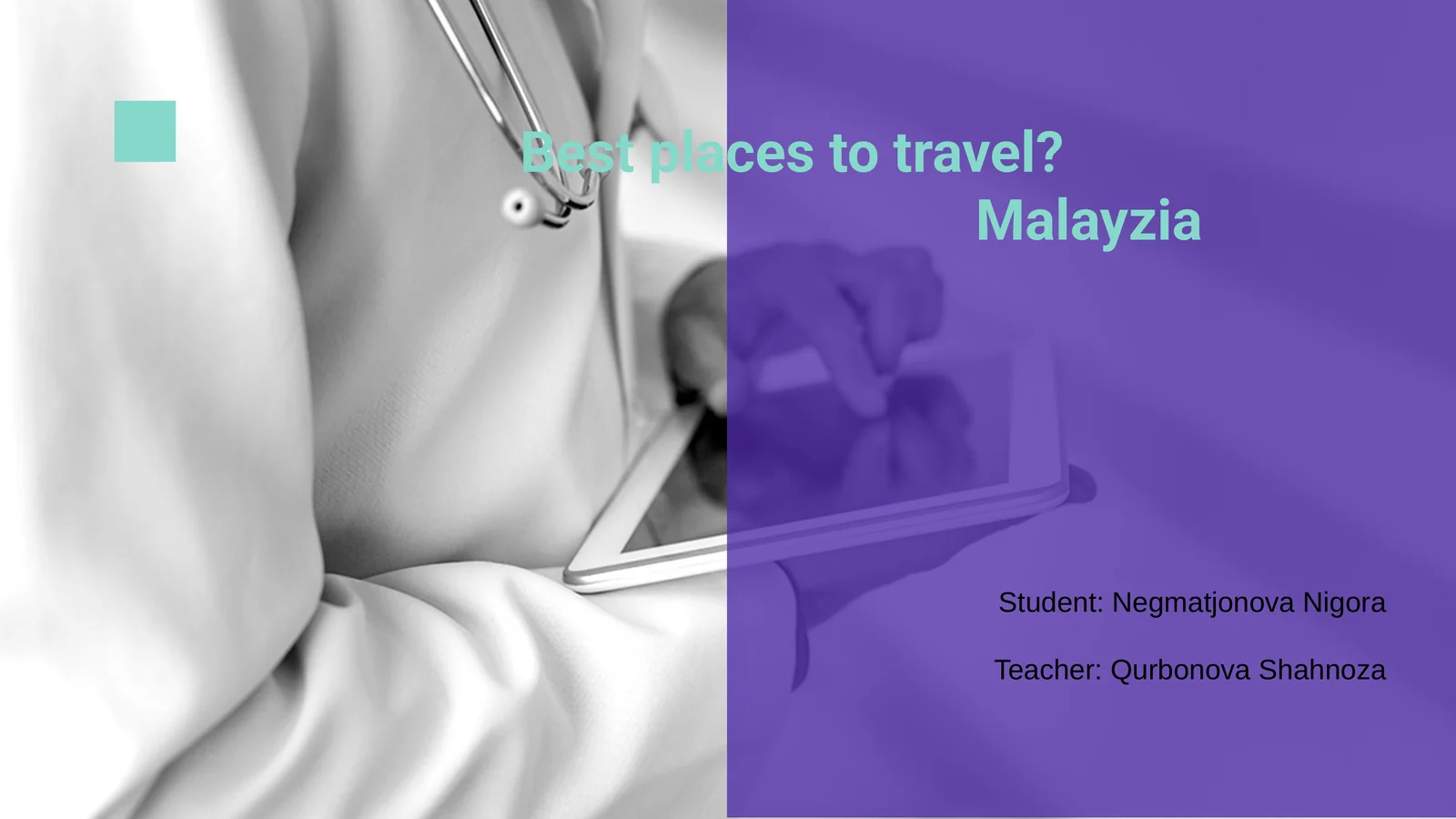 Best places to travel? Malaysia