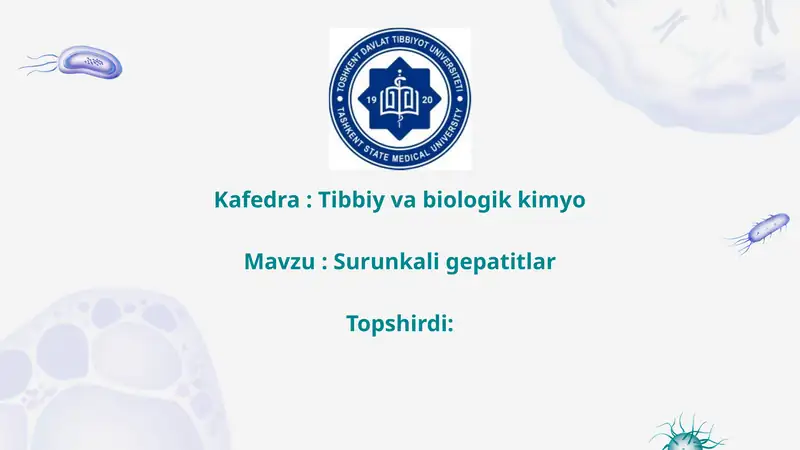 Surunkali gepatitlar