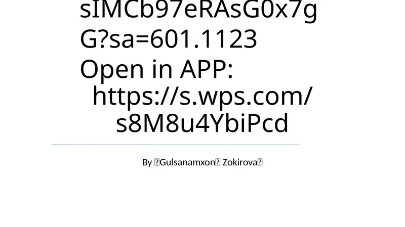 WPS Office: Toʻliq Ofis Toʻplami