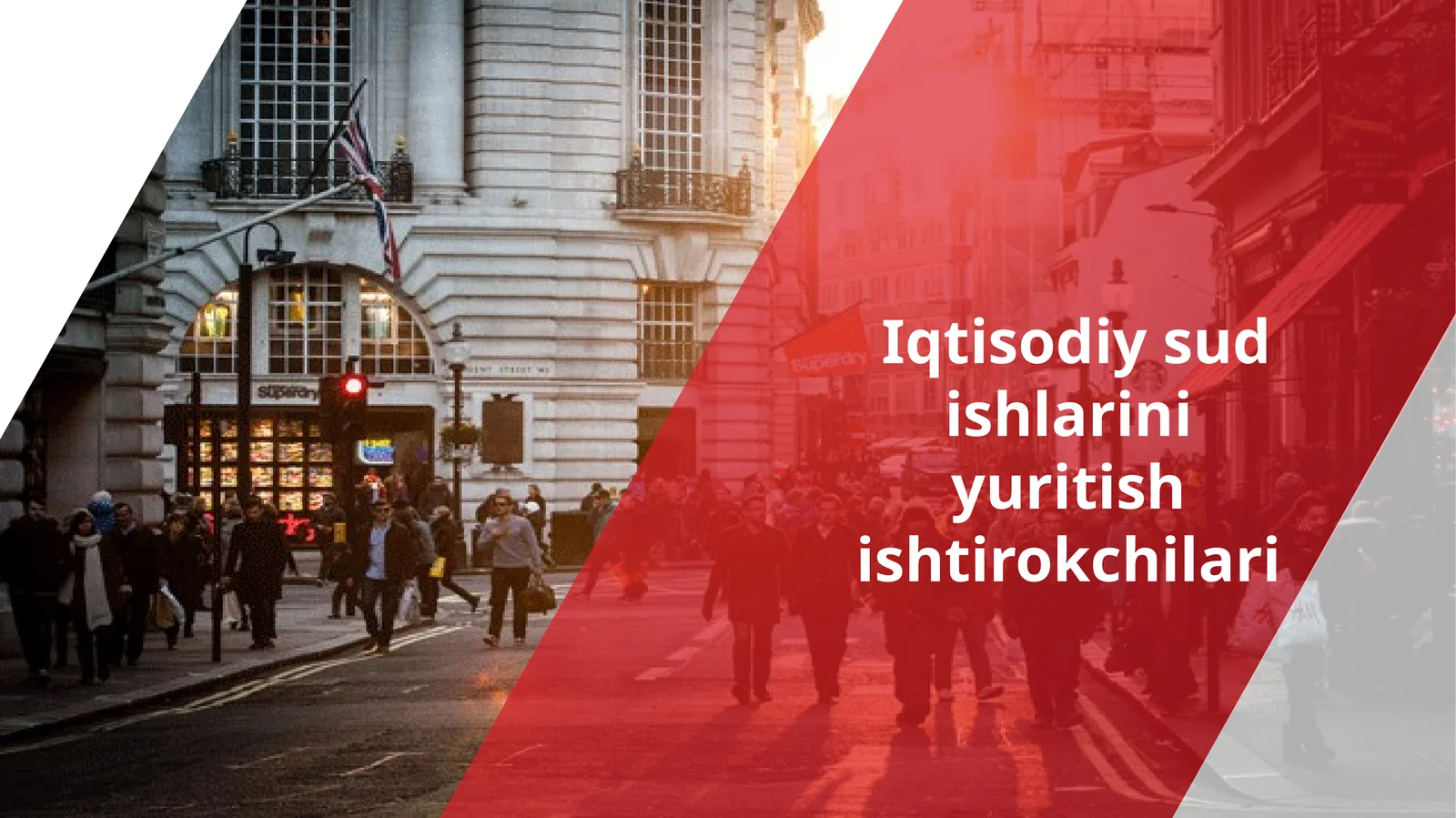 Iqtisodiy sud ishlarini yuritish ishtirokchilari POMEDIWERPOINT TEMPLATE