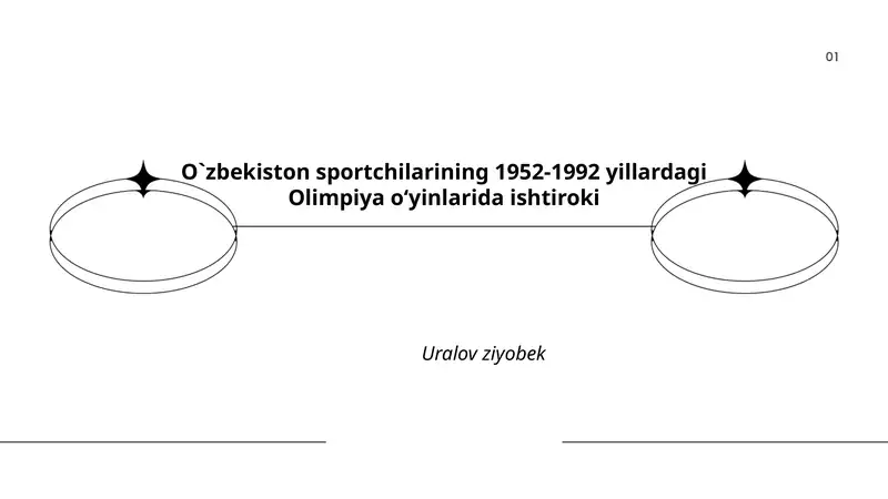 O`zbekiston sportchilarining 1952-1992 yillardagi Olimpiya o‘yinlarida ishtiroki