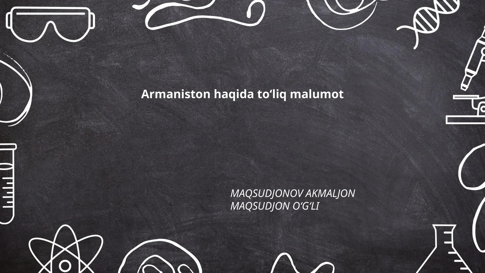 Armaniston haqida toʻliq malumot