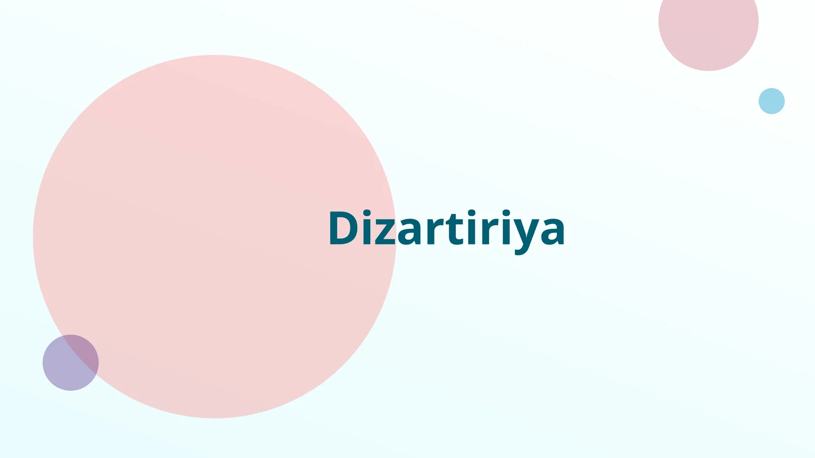 dizartiriya