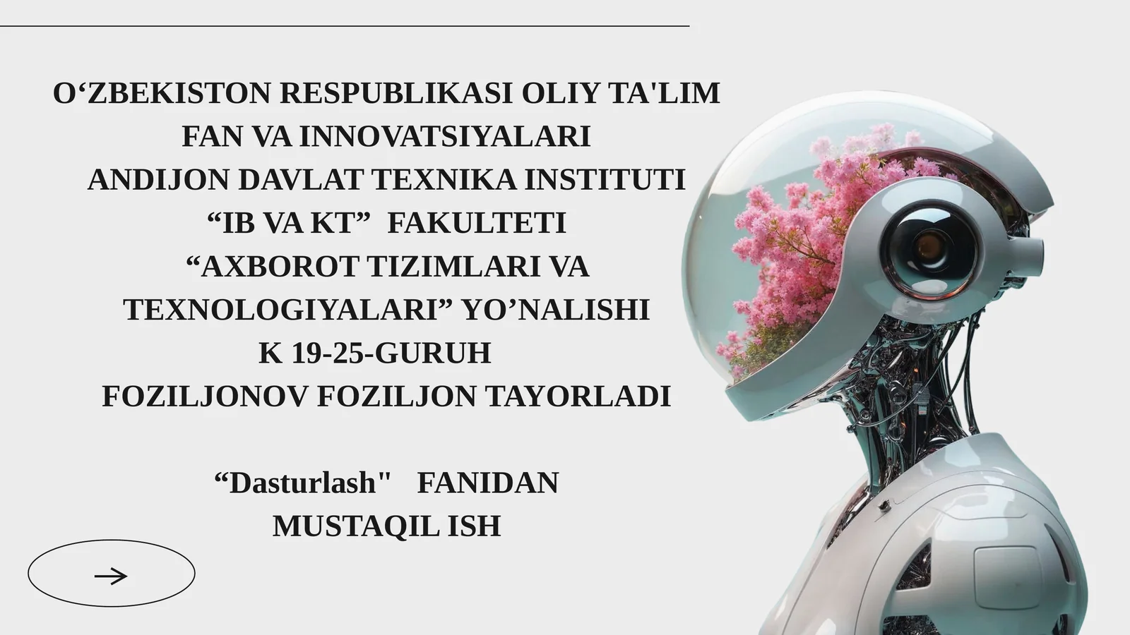 Matritsalar bilan amallar