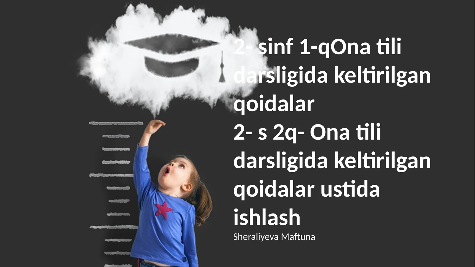 Ona tili darsligi 2-sinf