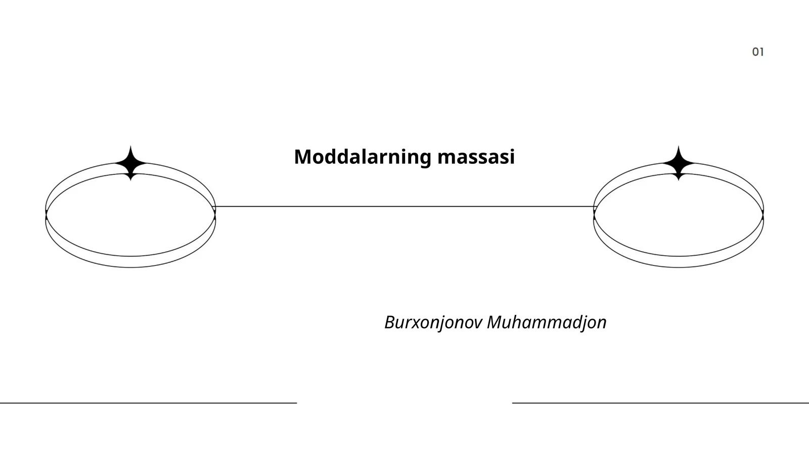 Moddalarning massasi