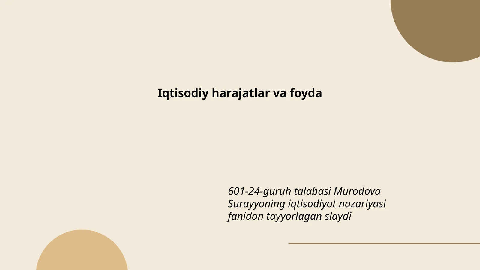 Ishlab chiqarish harajatlari