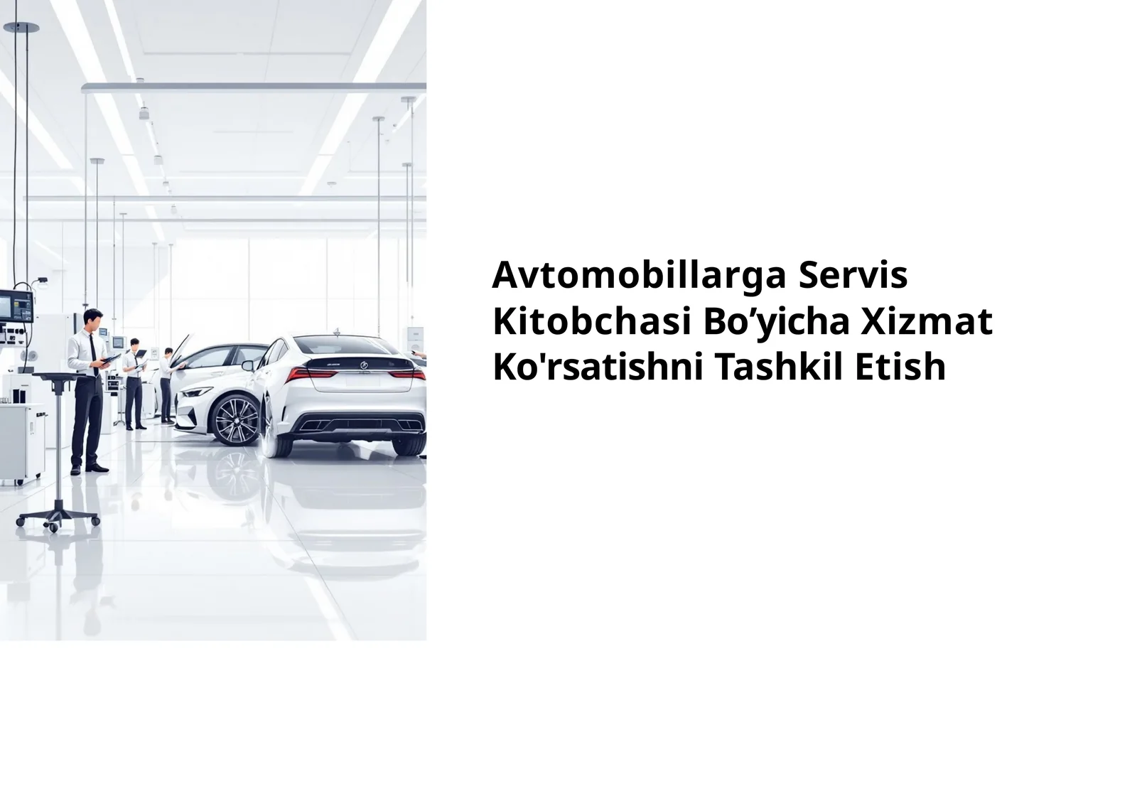 Servis Kitobchasi Bo’yicha Xizmat Ko'rsatishni Tashkil Etish