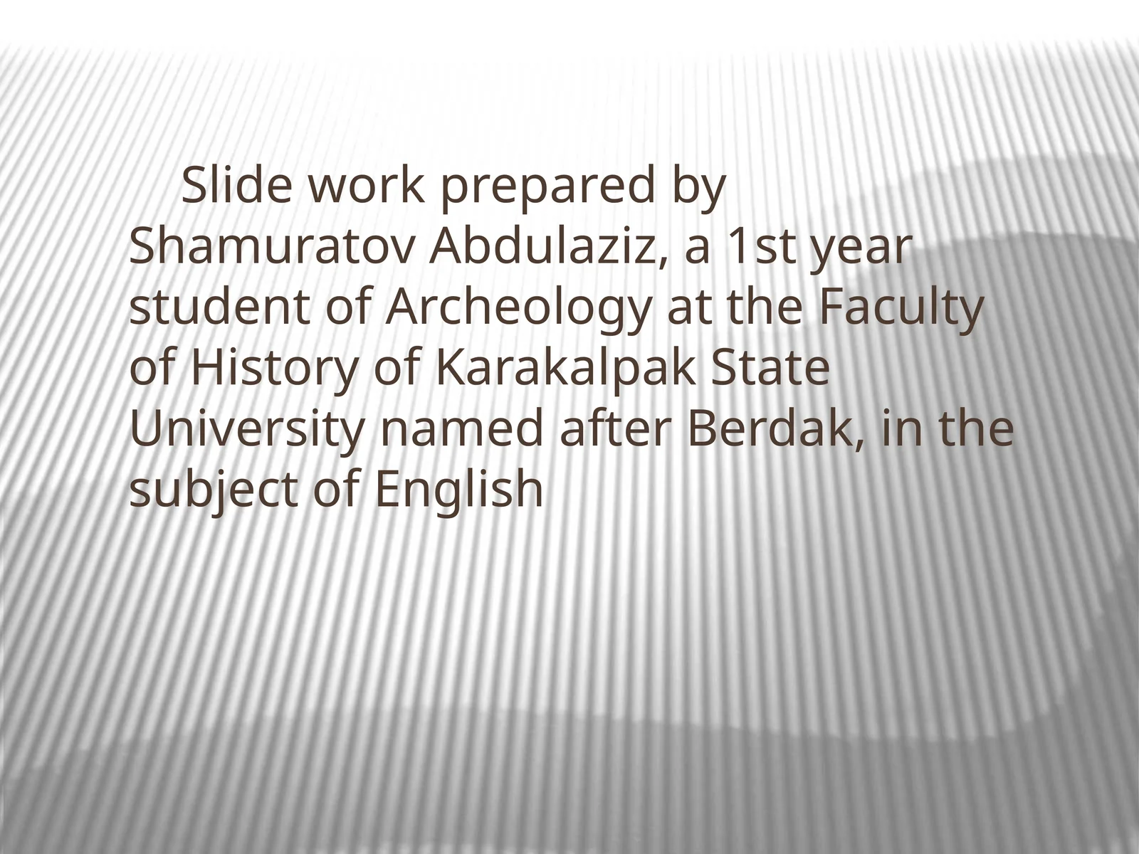 English Ecological Problems