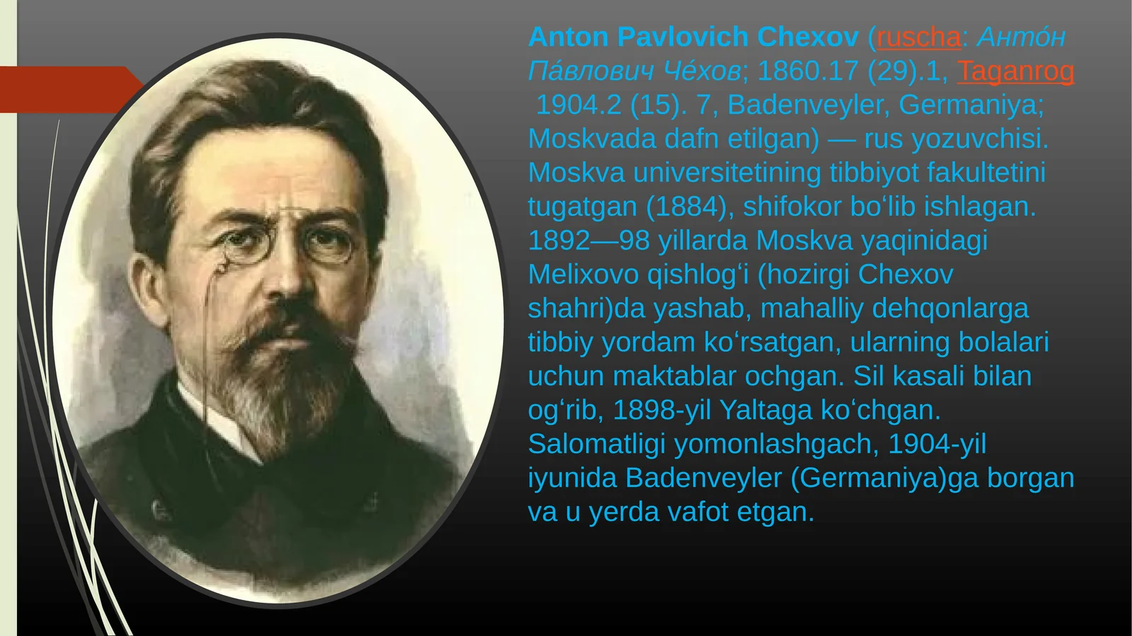 Anton Pavlovich Chexov