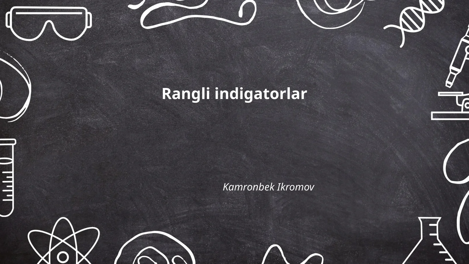 Rangli indikatorlar