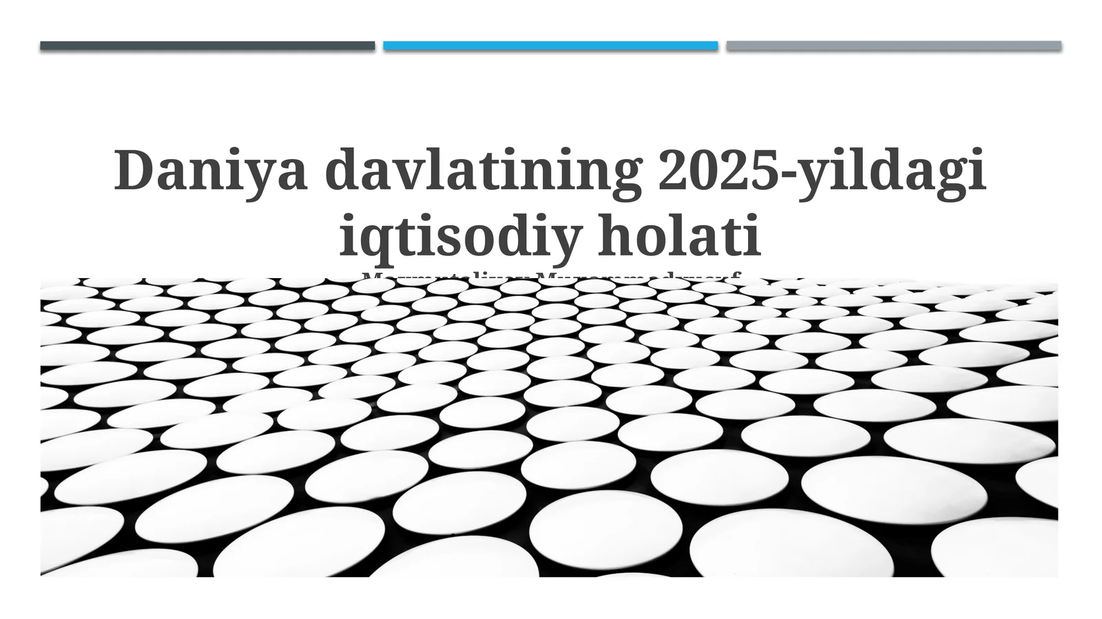 Daniya davlatining 2025-yildagi iqtisodiy holati