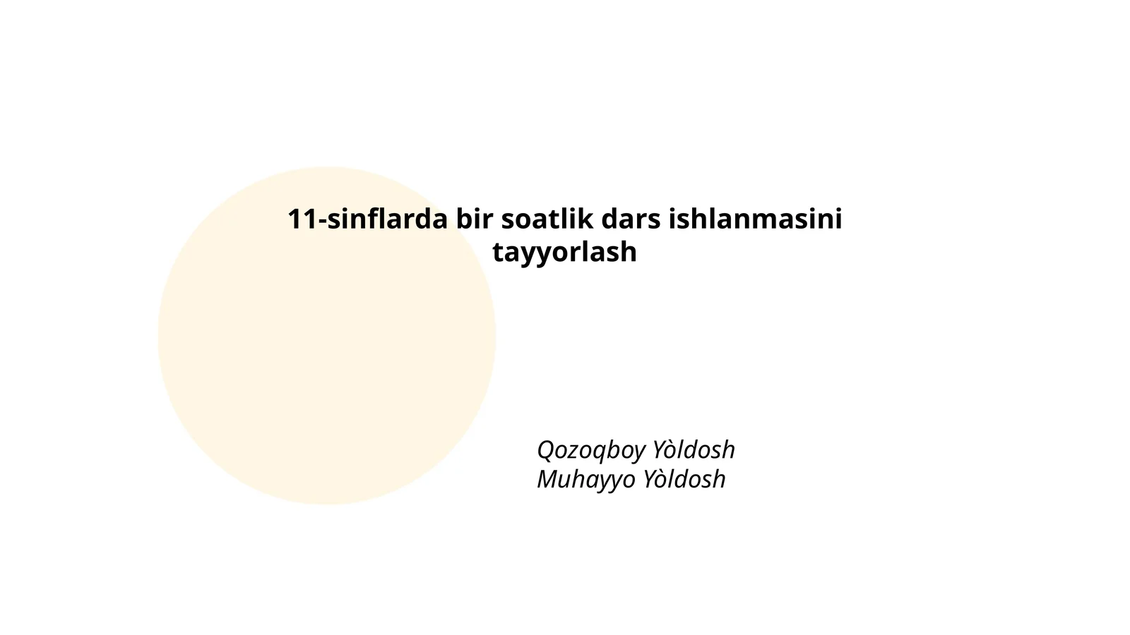 Chiziqli tenglamalar