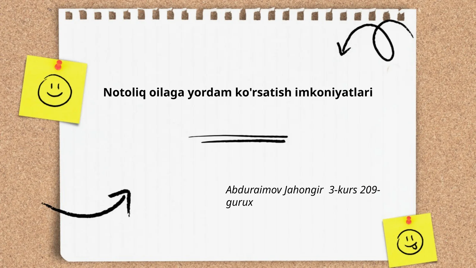 Sunnat va talimotlariga asoslangan qo'llab-quvvatlash