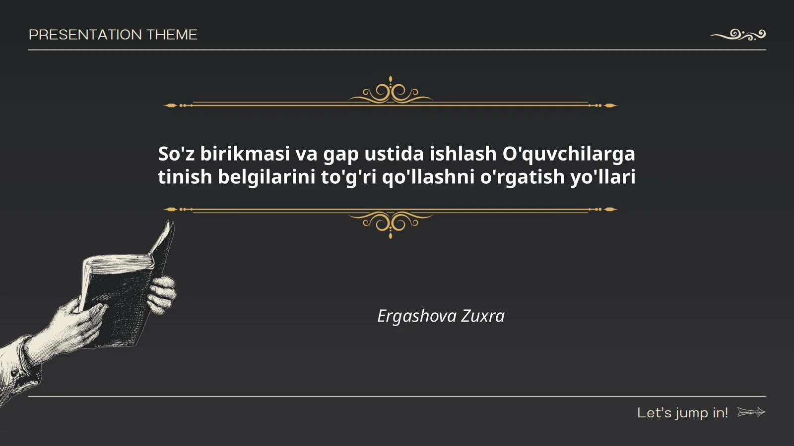 So'z birikmasi va gap ustida ishlash O'quvchilarga tinish belgilarini to'g'ri qo'llashni o'rgatish yo'llari
