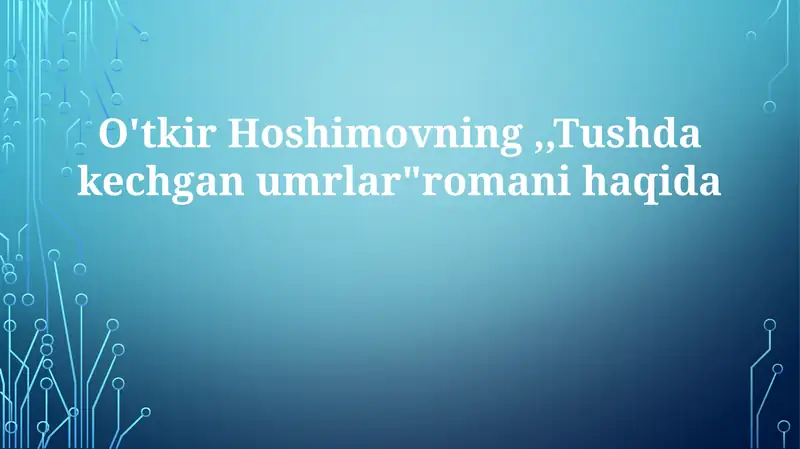 Tushdakechgan umrlar