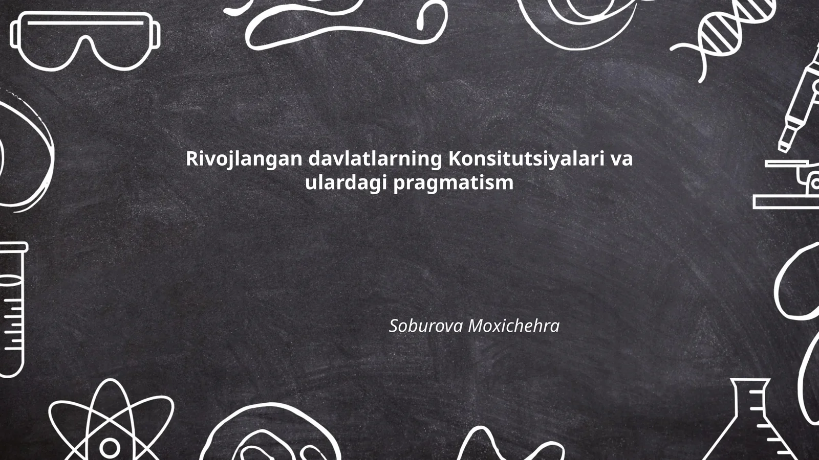 Konstitutsiyalari va ulardagi pragmatizm