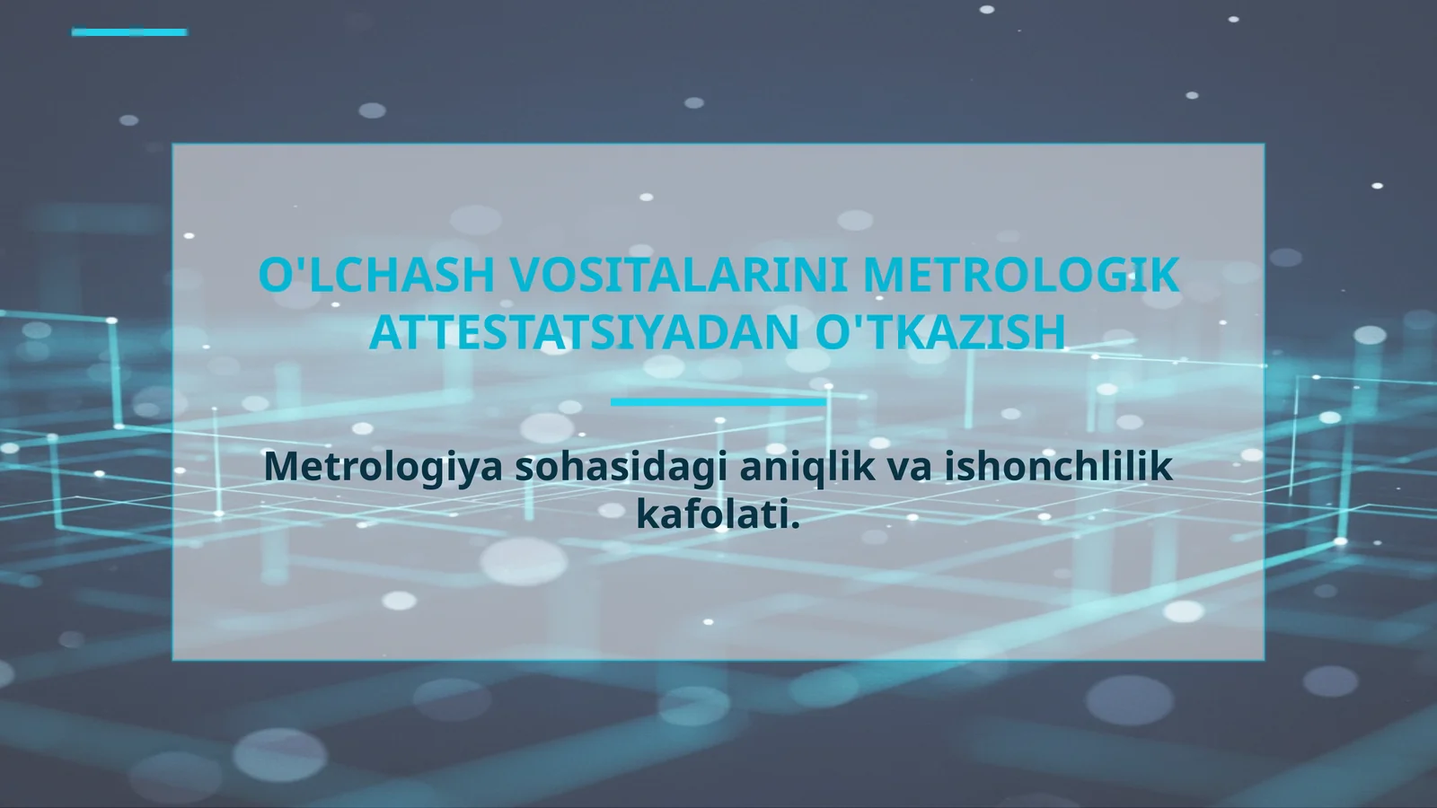 Metrologik Attestatsiya