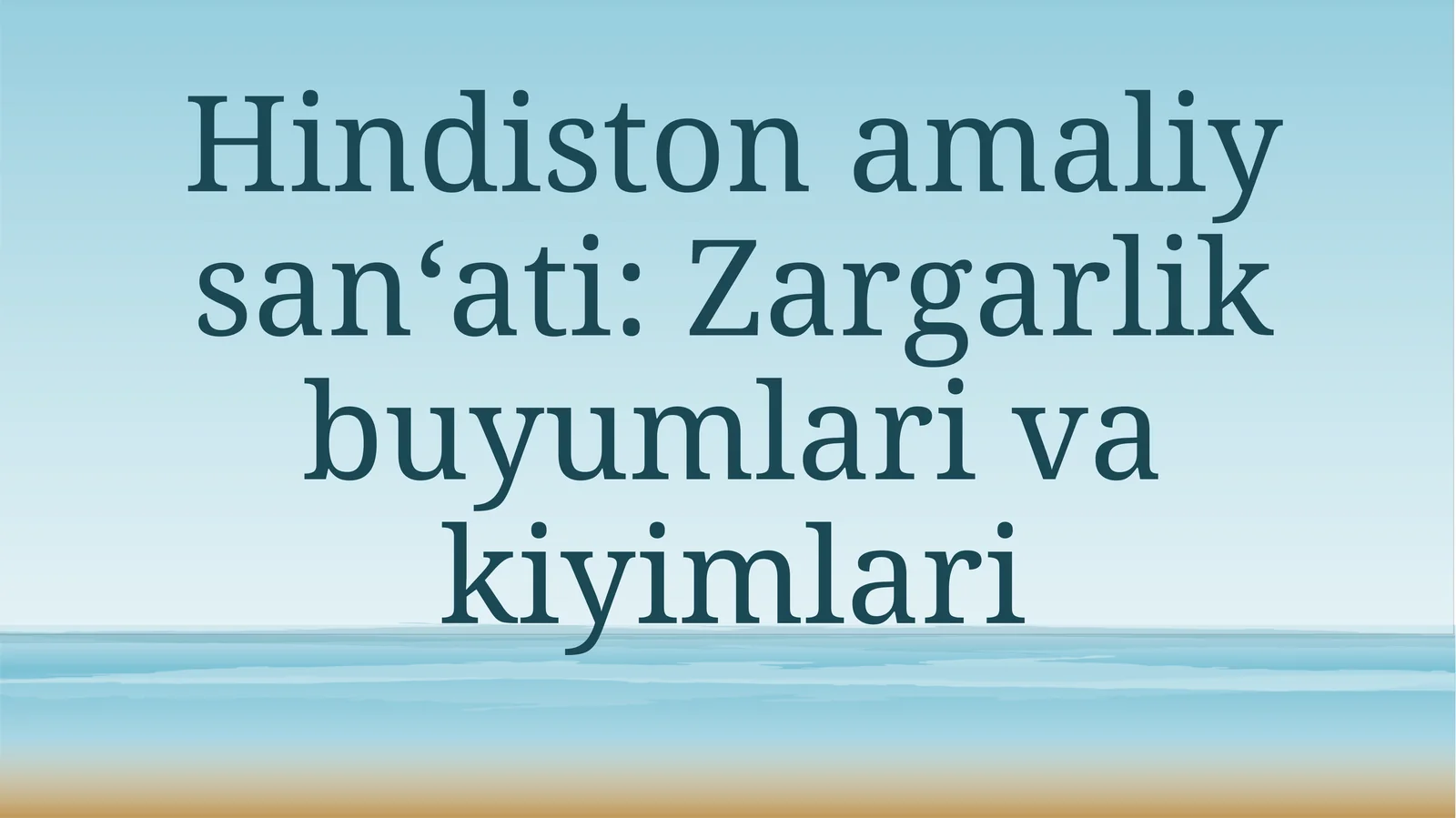 Hindiston amaliy san‘ati