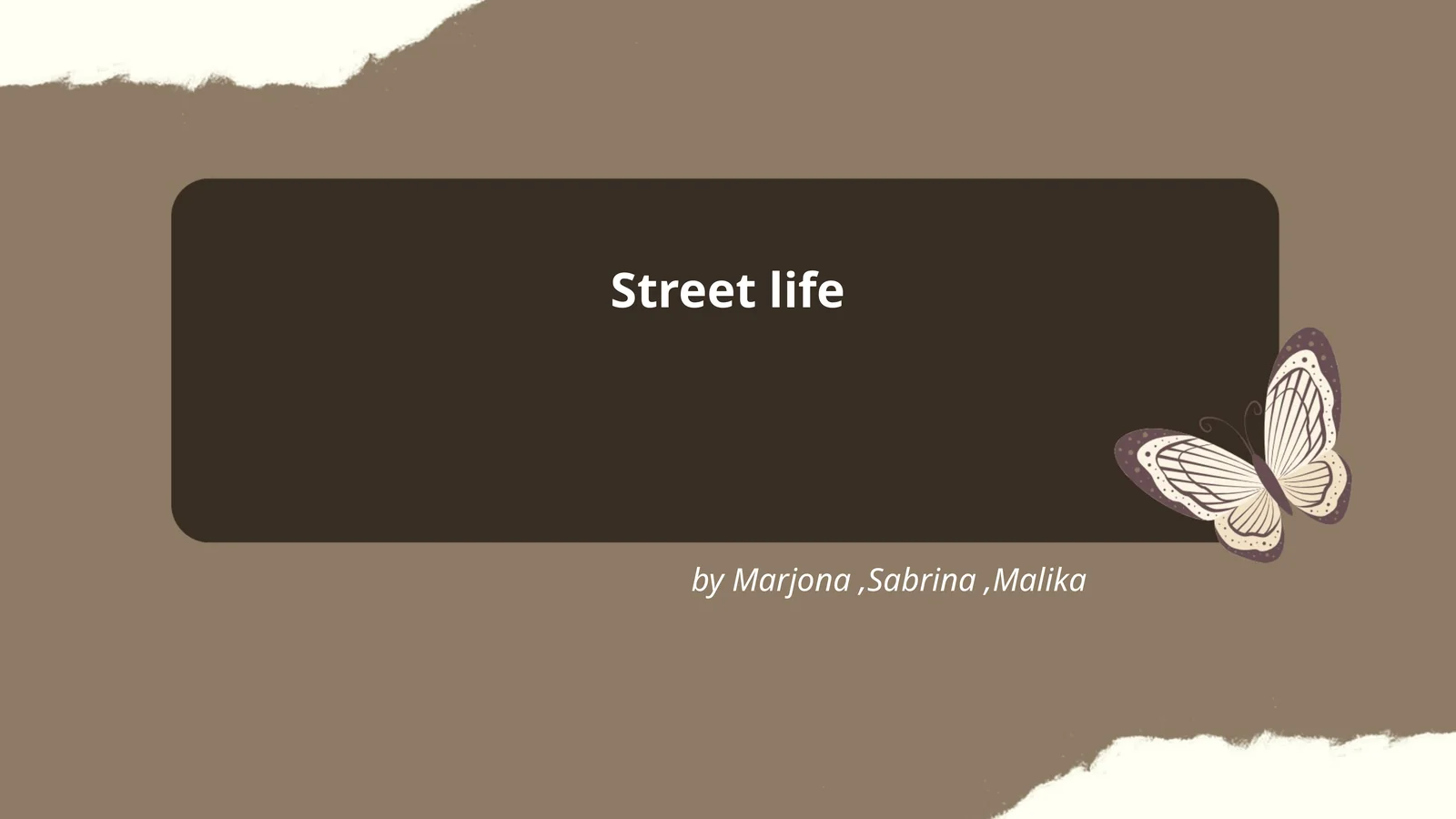 Street life