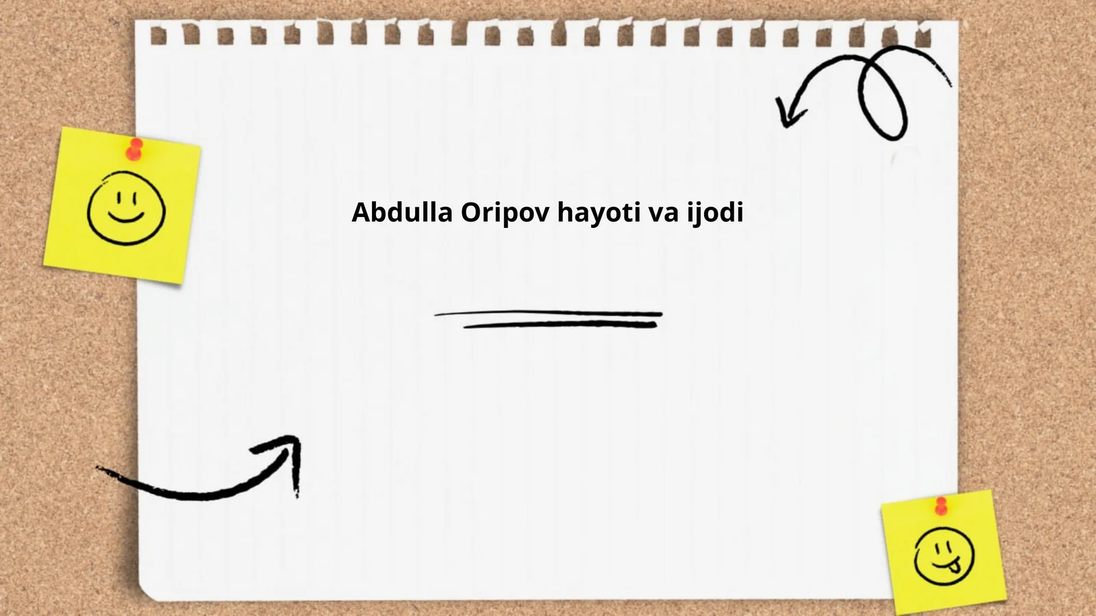 Abdulla Oripov hayoti va ijodi