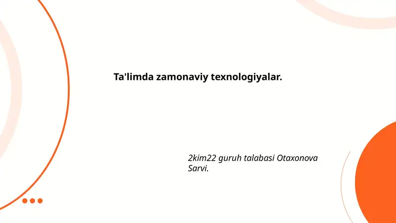 Raqamli sinflar va aqlli doskalar