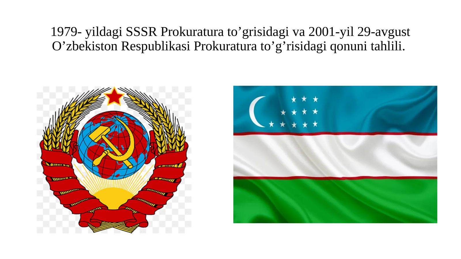 1979-yildagi SSSR Prokuraturasi
