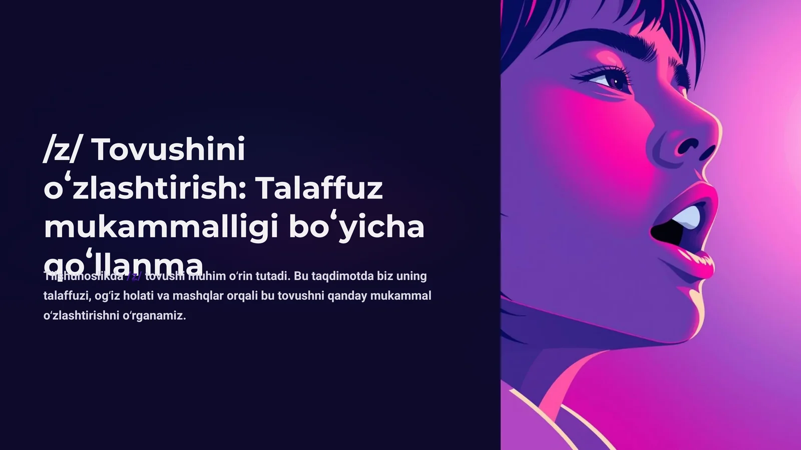 Talaffuz mukammalligi boʻyicha qoʻllanma