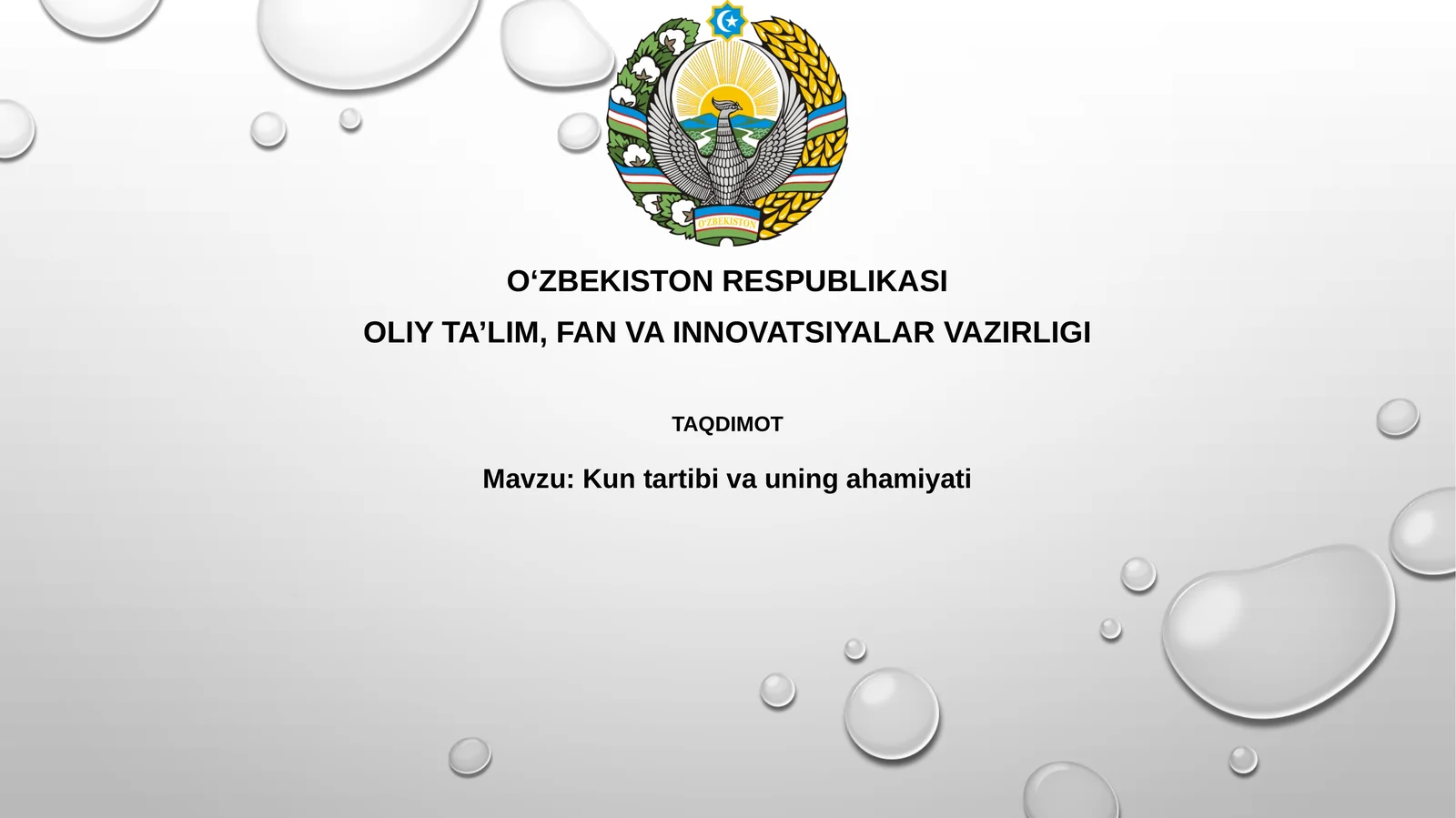 Kuntartibivauningahamiyati