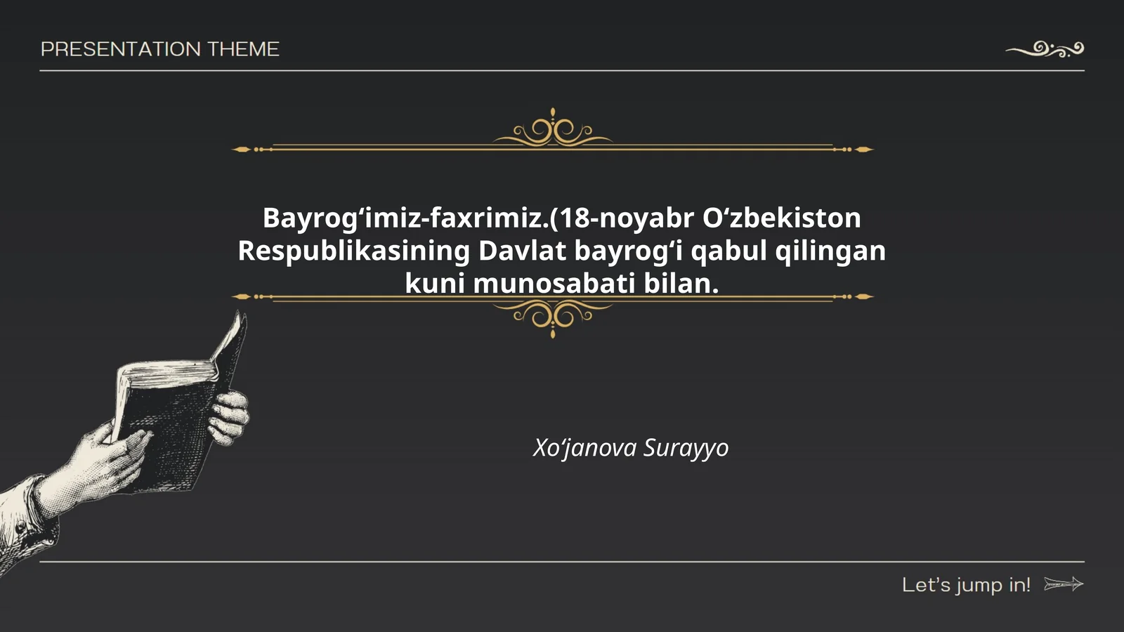 Bayrogʻimiz-faxrimiz