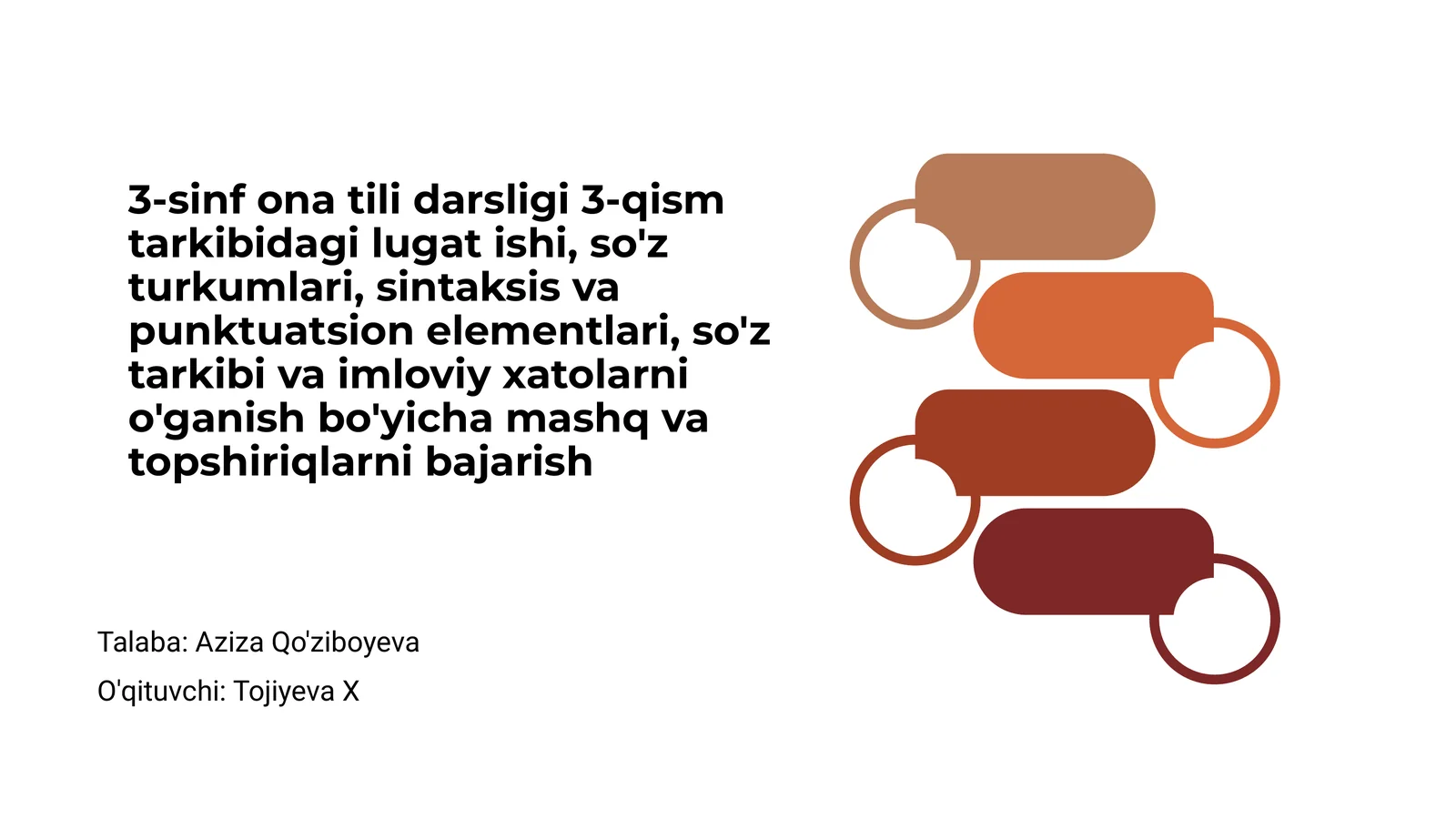 3-sinf ona tili darsligi 3-qism tarkibi lug'ati