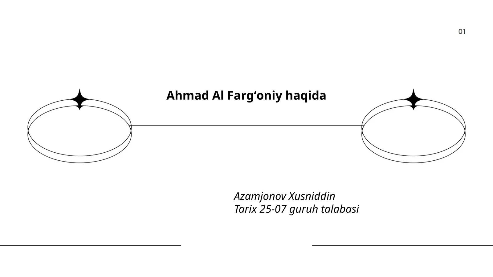Ahmad Al Fargʻoniy haqida