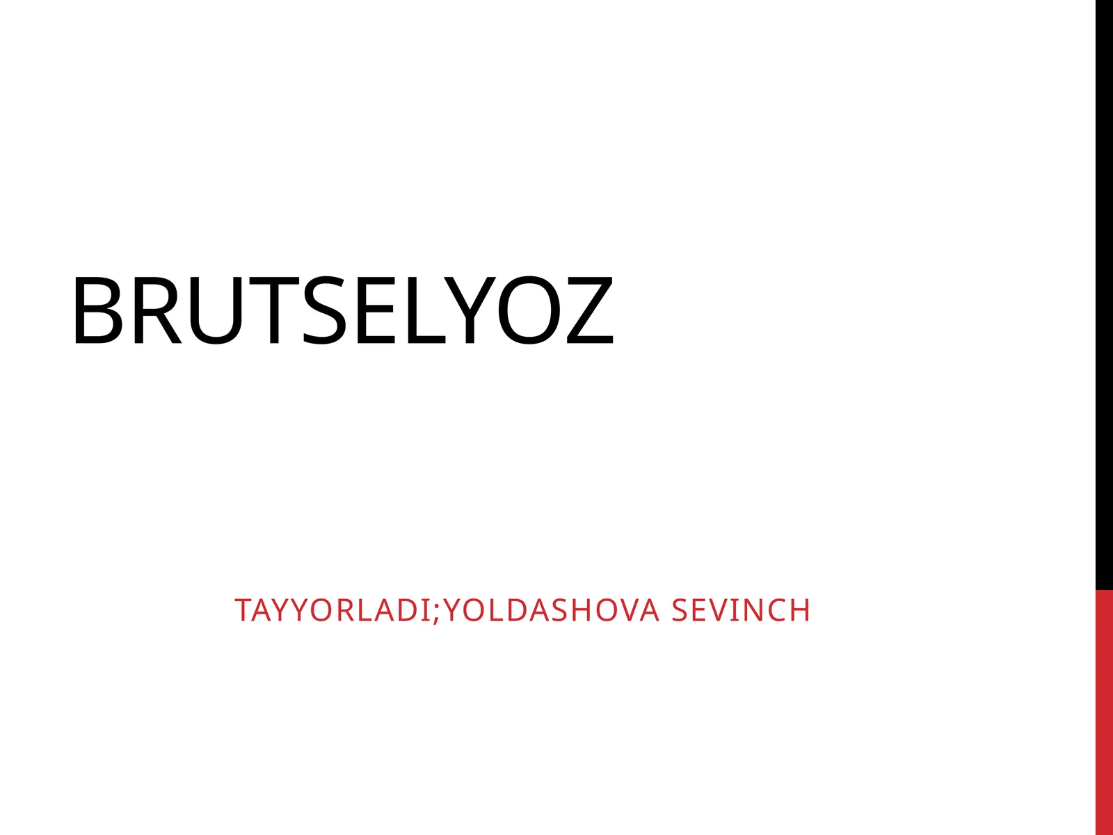 Brutselyoz