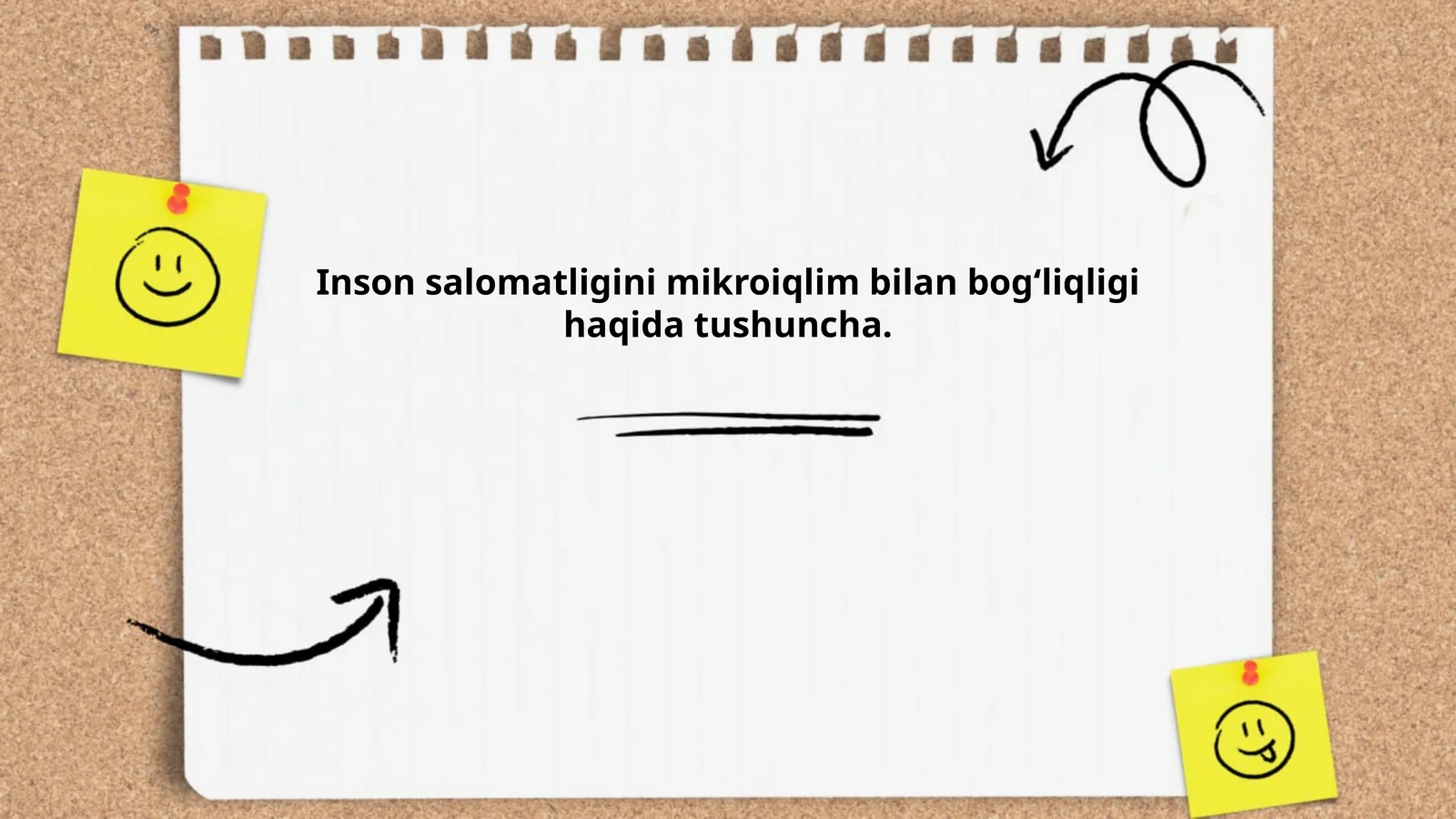 Mikroiqlim tushunchasi va inson salomatligi bilan bogʻliqligi