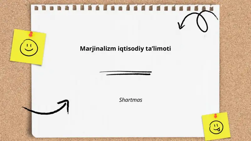 Marjinalizm iqtisodiy ta’limoti