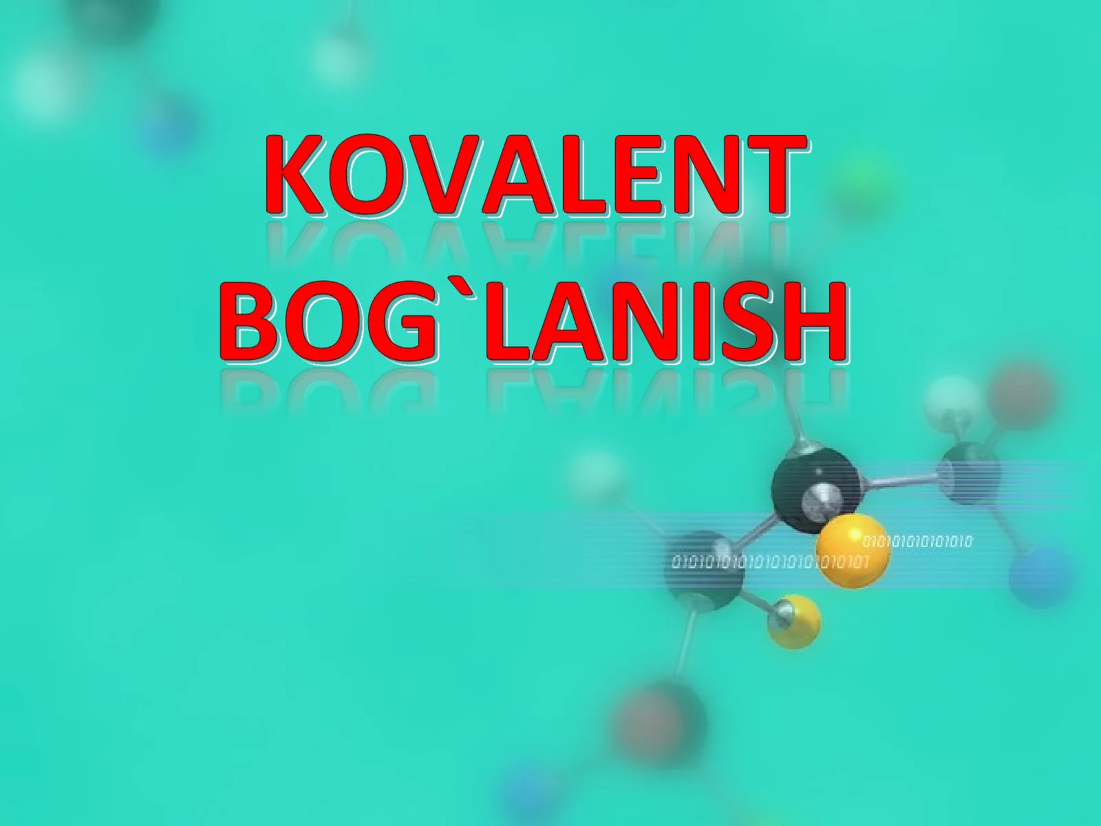 Valentli qiymati-element atomlari
