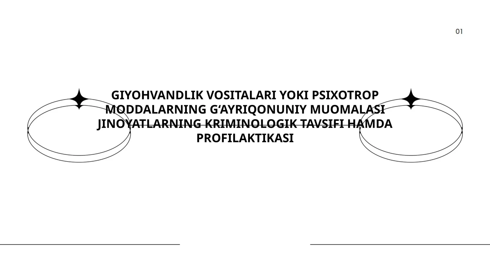 GIYOHVANDLIK VOSITALARI YOKI PSIXOTROP MODDALARNING G‘AYRIQONUNIY MUOMALASI JINOYATLARNING KRIMINOLOGIK TAVSIFI HAMDA PROFILAKTIKASI