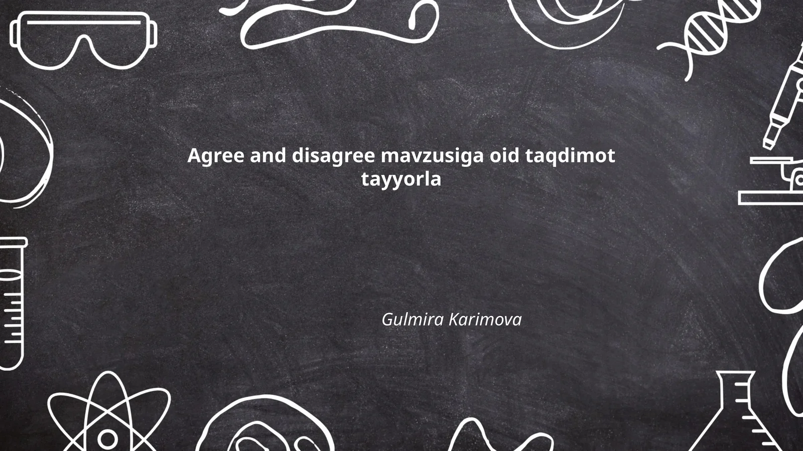 Taʼlim sifati: Taqdimotni tayyorlash