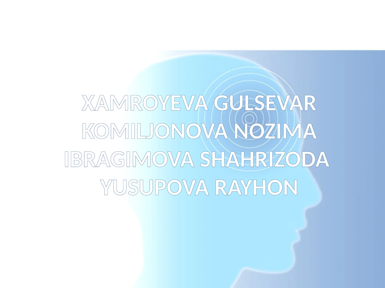 Oila - vatan ichra vatan, inson huquqlari - jamiyat poydevori
