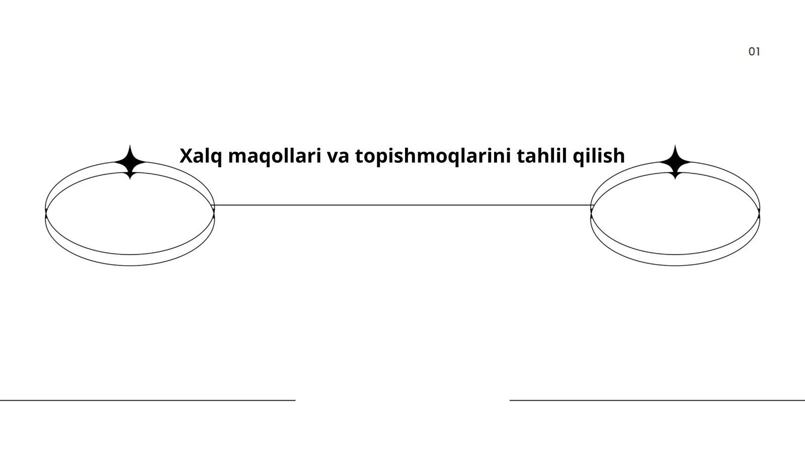 Xalq maqollari va topishmoqlarini tahlil qilish