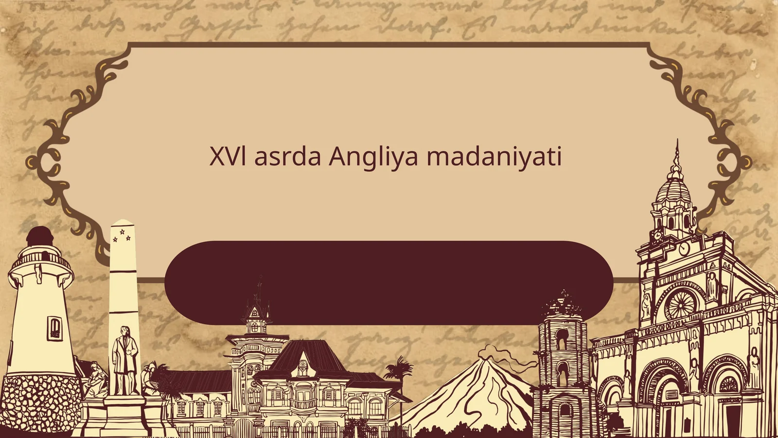 XVl asrda Angliya madaniyati
