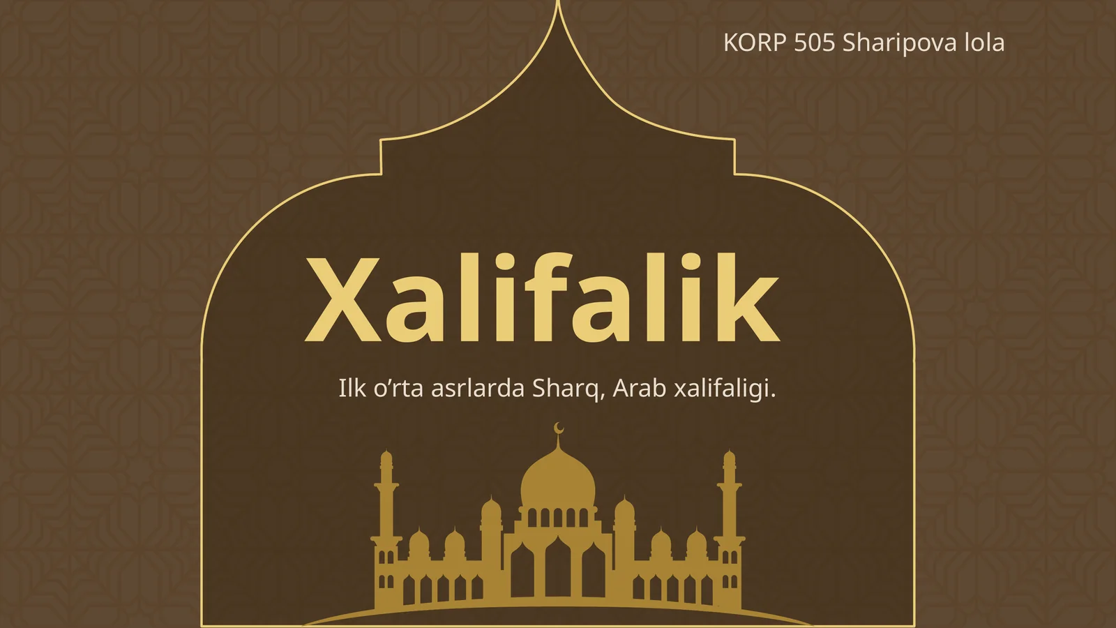 Xalifalik