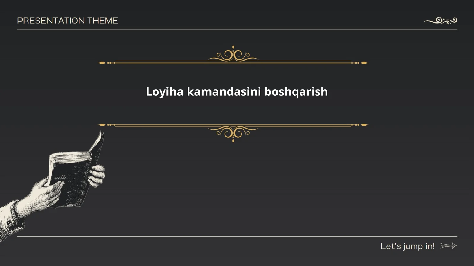 Loyiha kamandasini boshqarish